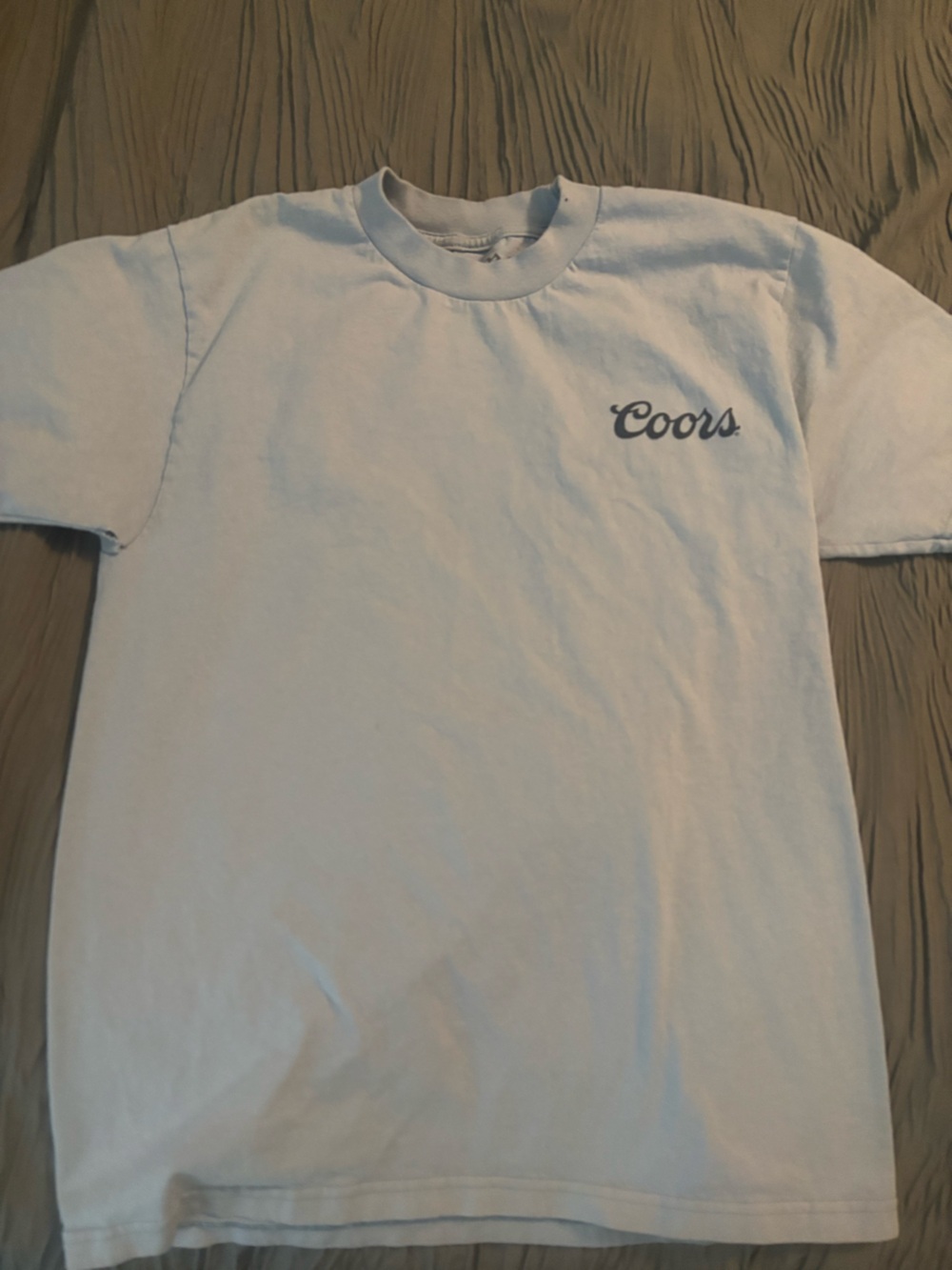 Buckle Light Blue Coors Short Sleeve T-Shirt